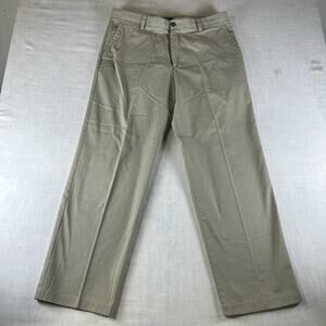Dockers D3 Easy Care Flat Front Casual Pants Men’s 36x32 (measures 31.5”) Khaki